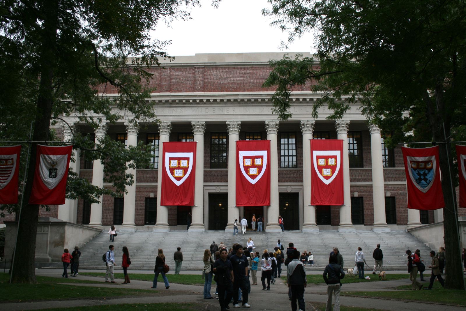 Widener Library at Harvard University